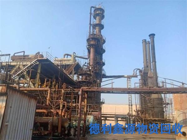 和平生产线设备回收免费拆除